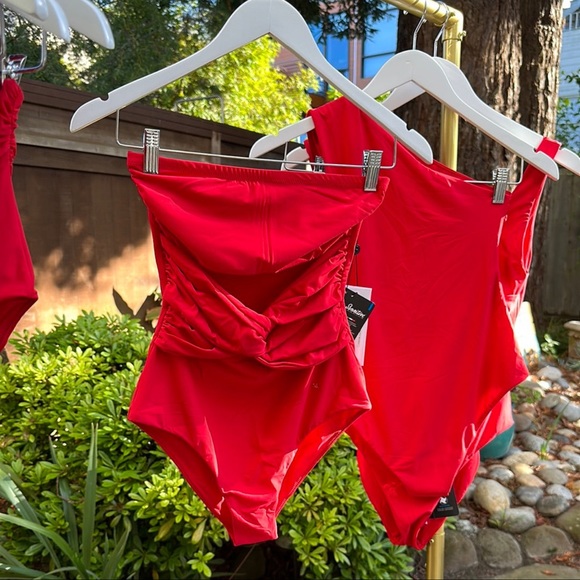 Series the Label INES SWIMSUIT - VERMILION - Picture 4 of 7